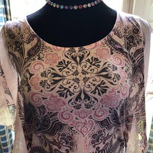 Boho Flowing Light Weight Blouse